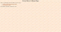 Desktop Screenshot of gwen-morse.com