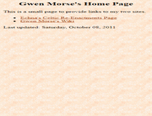 Tablet Screenshot of gwen-morse.com